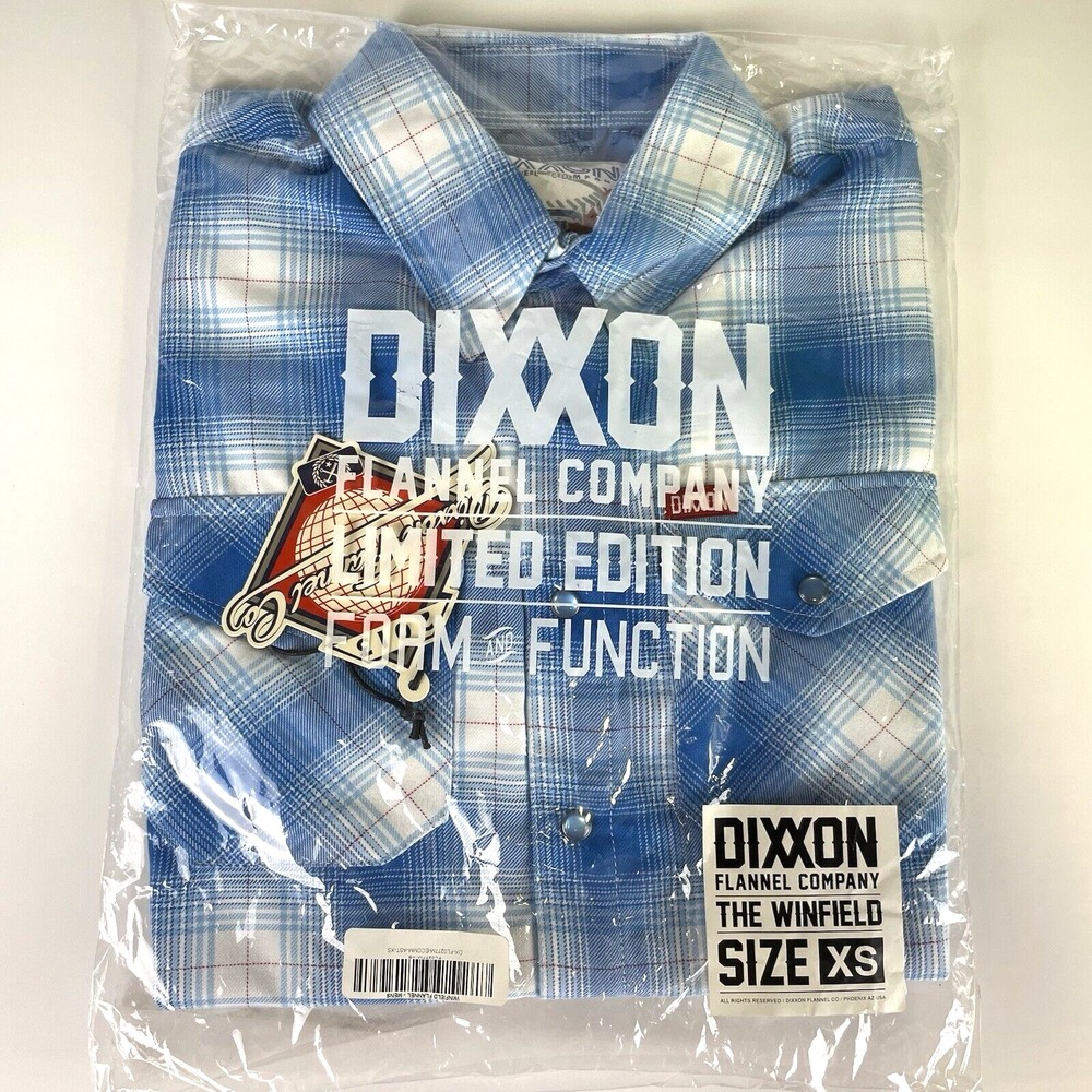 NWT Limited Edition Dixxon Flannel Shirt The Winfield